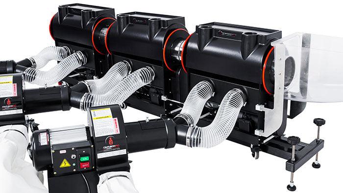 Centurion Pro Mini Triple Rail System for 3 Trimmers