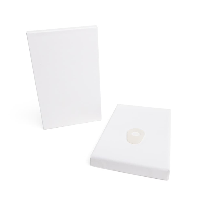 Custom Cones USA Child-Resistant Push Packs, Unbranded White, Dividers for 10 70mm Pre-Rolls - Pack of 200