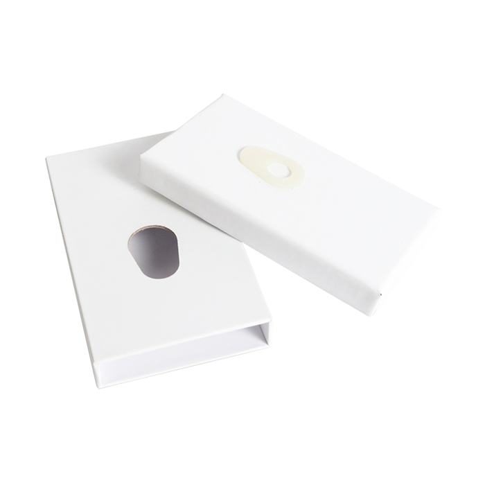 Custom Cones USA Child-Resistant Push Packs, Unbranded White, Dividers for 5 109mm Pre-Rolls - Pack of 200
