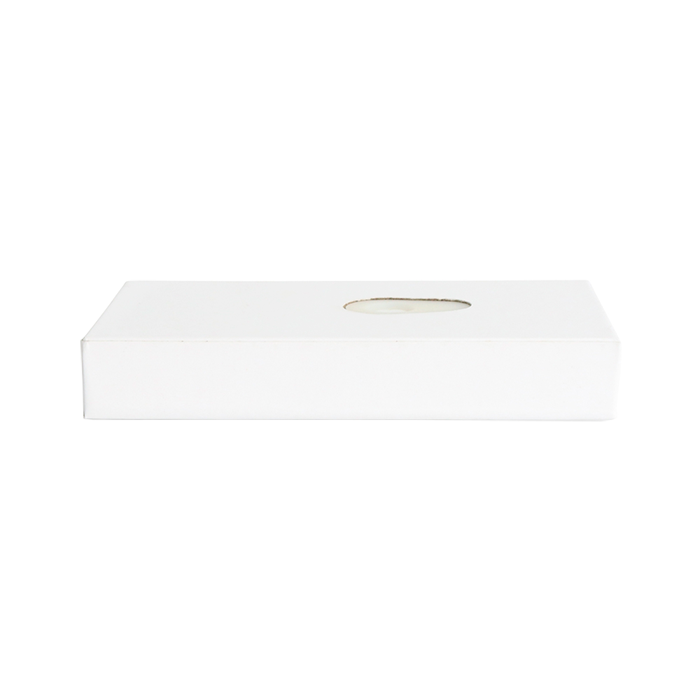 Custom Cones USA Child-Resistant Push Packs, Unbranded White, Dividers for 5 109mm Pre-Rolls - Pack of 200