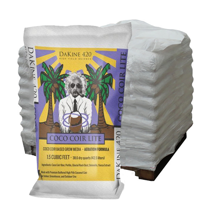 DaKine 420 Coco Coir Lite: Aeration Formula, 1.5 cf bag - Pallet of 70 Bags