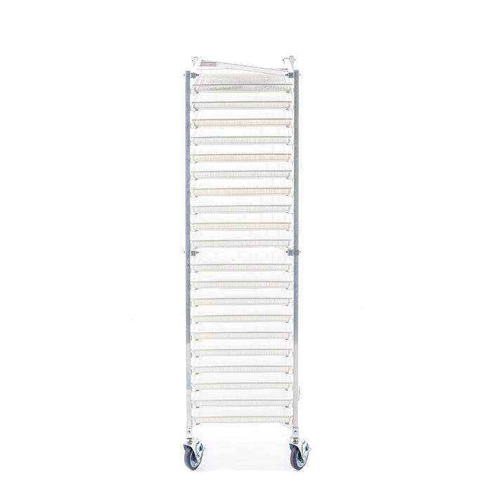 Twister Stainless Steel Nesting Drying Rack System, 20 Trays