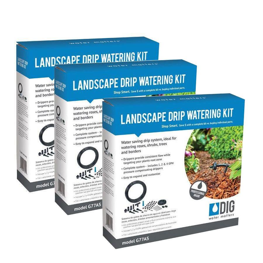 DIG G77AS Drip Irrigation Kit - Pack of 3
