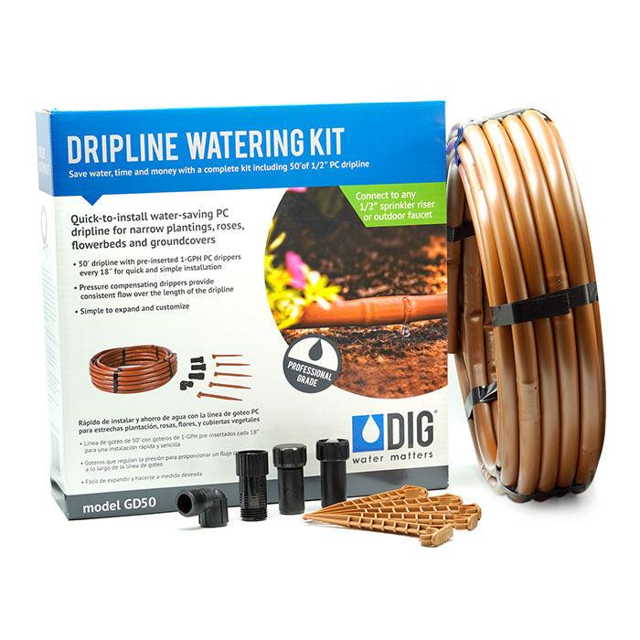 DIG GD50 PC Dripline Watering Kit - Pack of 3