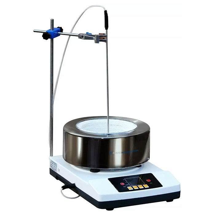 Across International DigiM 2L 300°C 1200 RPM PID Controlled Digital Heating Mantle