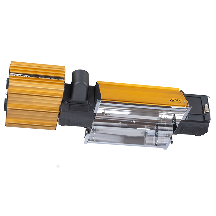 DimLux Expert Series MKII 1000 Watt Double Ended HPS/MH Grow Light Fixture with 2,000K Bulb, 277 Volt