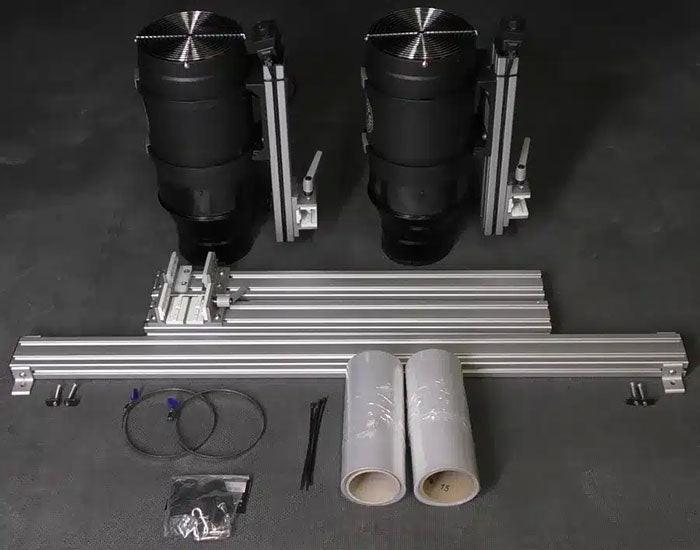 EZTRIM EZ AIR Sub-Canopy Airflow System, 2 Fans With Adjustable Mounts