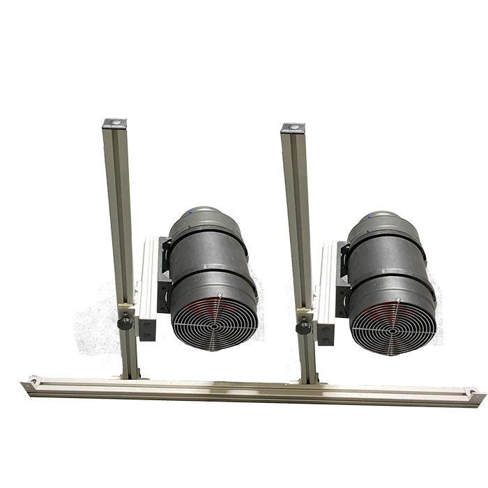 EZTRIM EZ AIR Sub-Canopy Airflow System, 2 Fans With Adjustable Mounts