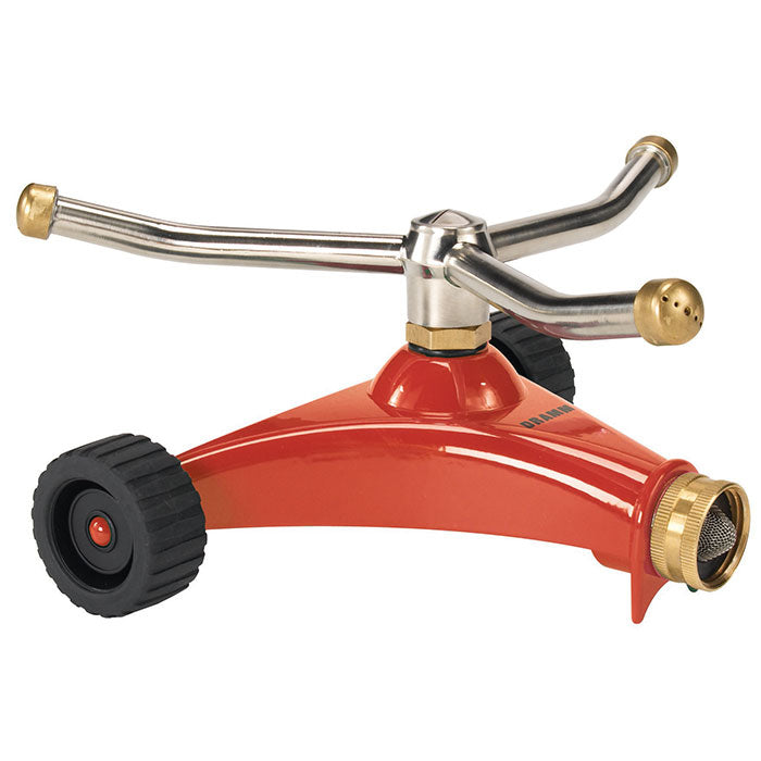 Dramm ColorStorm Whirling Sprinkler, Red