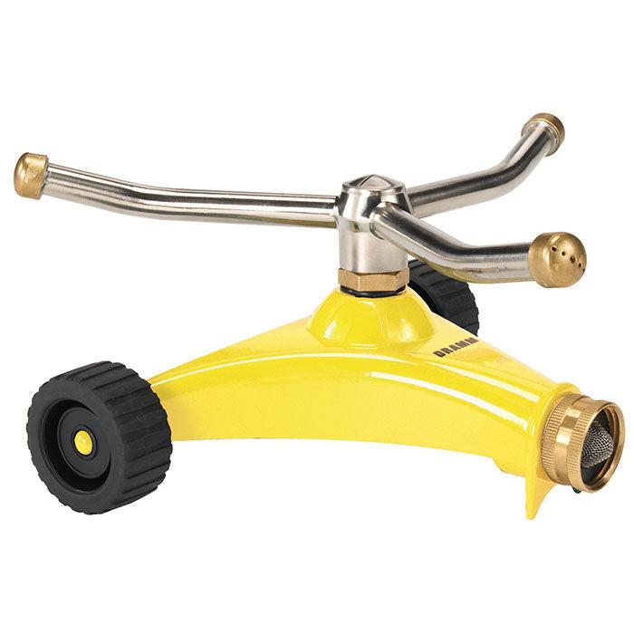 Dramm ColorStorm Whirling Sprinkler, Yellow