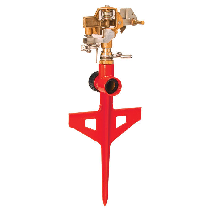 Dramm ColorStorm Stake Impulse Sprinkler, Red