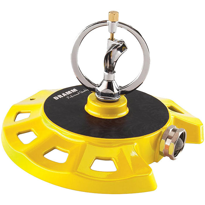 Dramm ColorStorm Spinning Sprinkler, Yellow