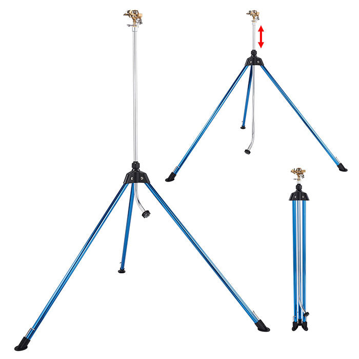 Dramm Tripod Sprinkler with Impulse Sprinkler Head