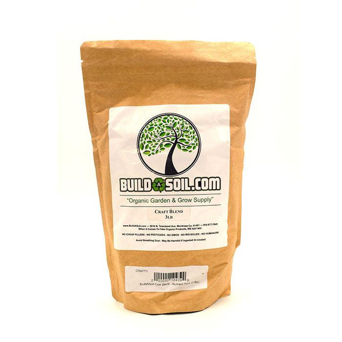 BuildASoil Craft Blend Nutrient Pack, 3lb.