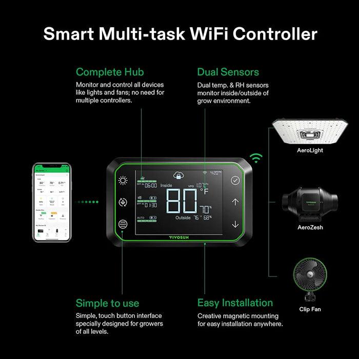 Vivosun GrowHub E42A Controller for Grow Tent Atmosphere Control