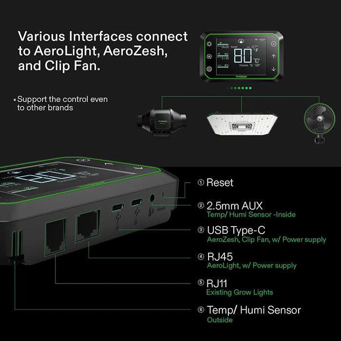 Vivosun GrowHub E42A Controller for Grow Tent Atmosphere Control