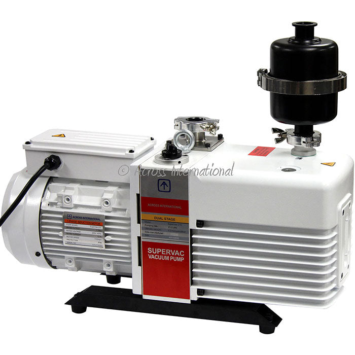 Across International SuperVac 21 CFM Corrosion-Resist 2-Stage Vacuum Pump - UL/CSA Certified