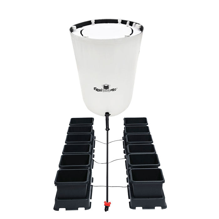 Autopot easy2Grow 12 Site Watering System with 2.2 Gallon Pots, 25 Gallon Pro FlexiTank