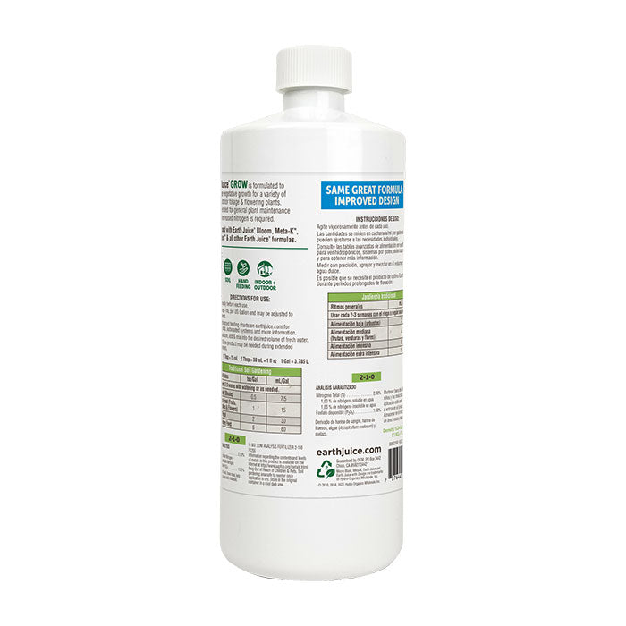 Earth Juice Grow, 1 Quart