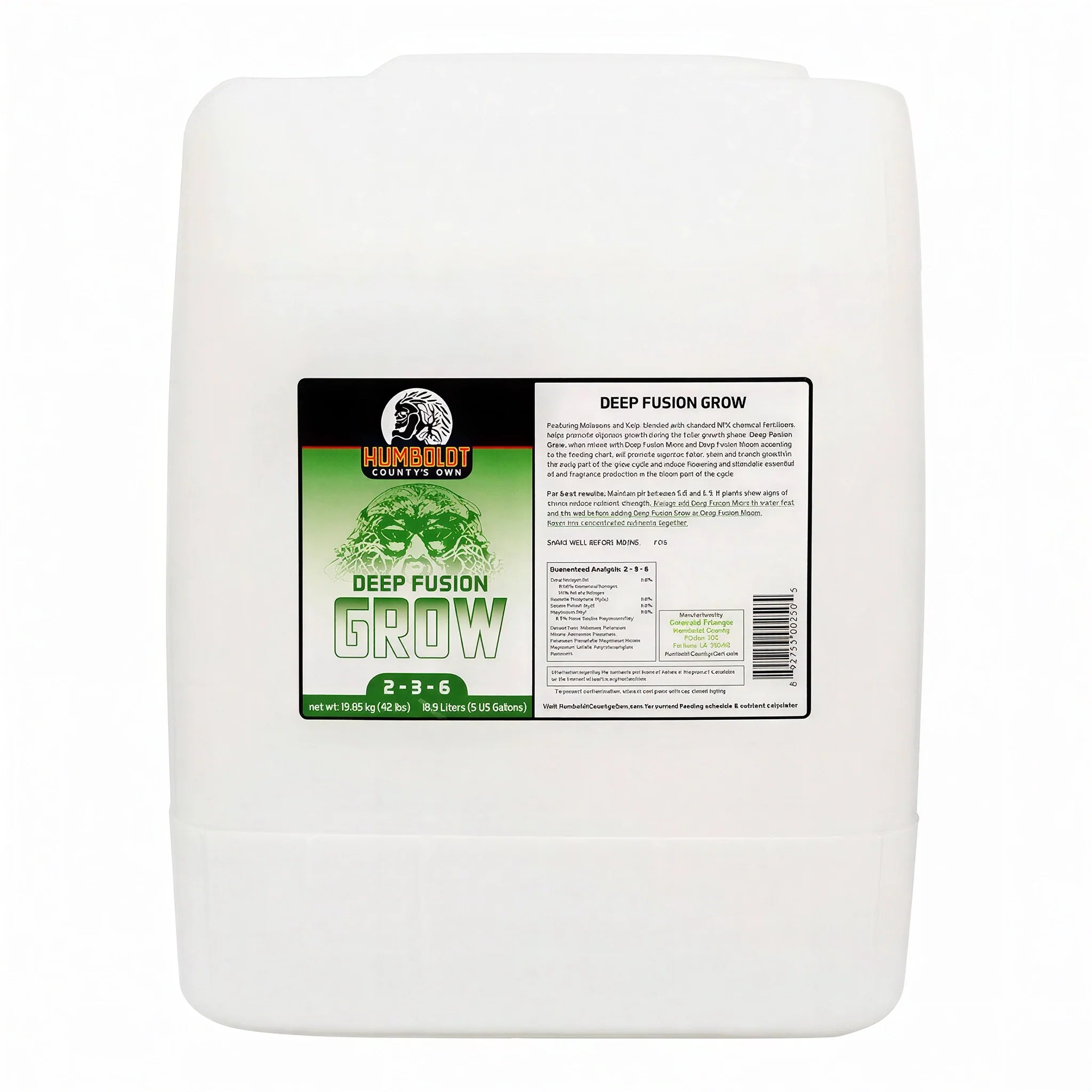 Humboldt County's Own Deep Fusion Grow, 5 Gallon