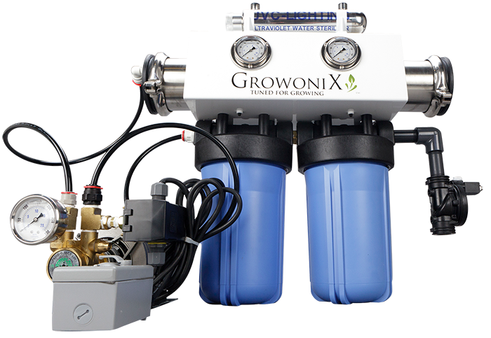 GrowoniX EX1000-Deluxe - 2000 GPD Deluxe Reverse Osmosis Filtration System