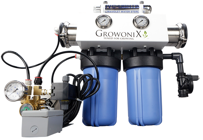 GrowoniX EX1000-Deluxe - 2000 GPD Deluxe Reverse Osmosis Filtration System