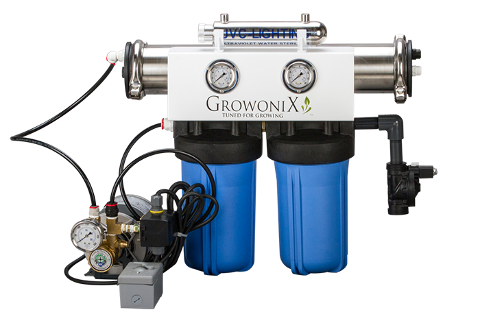 GrowoniX EX1000-Deluxe - 2000 GPD Deluxe Reverse Osmosis Filtration System