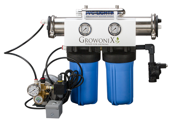 GrowoniX EX1000-Deluxe - 2000 GPD Deluxe Reverse Osmosis Filtration System