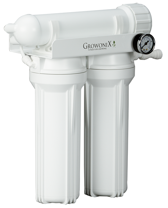 GrowoniX EX200 - 200 GPD Reverse Osmosis Filtration System with KDF/CAT Premium Carbon Filter