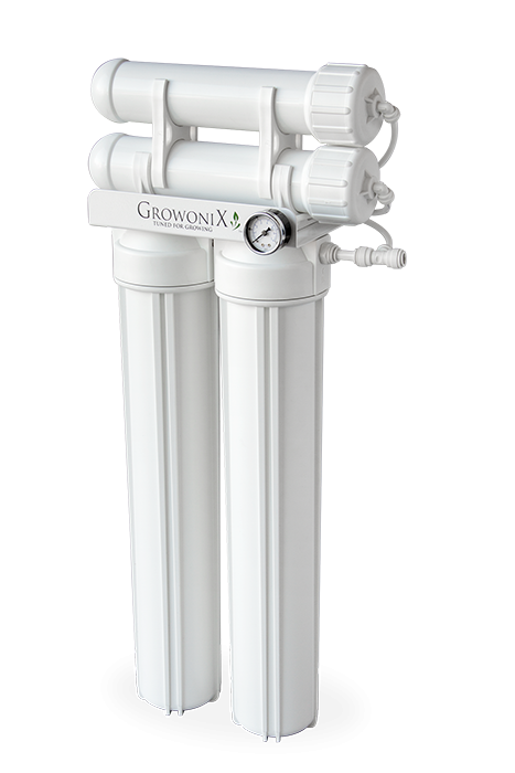 GrowoniX EX400-T - 400 GPD Reverse Osmosis Filtration System with Tall Filters