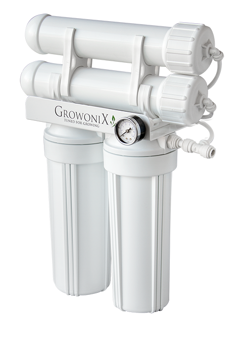 GrowoniX EX400 - 400 GPD Reverse Osmosis Filtration System with KDF/CAT Premium Carbon Filter