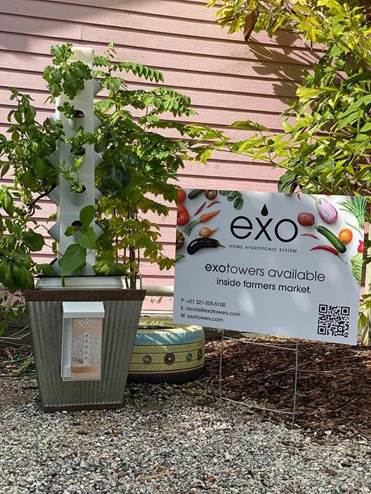 ExoTower Hydroponic Garden Tower