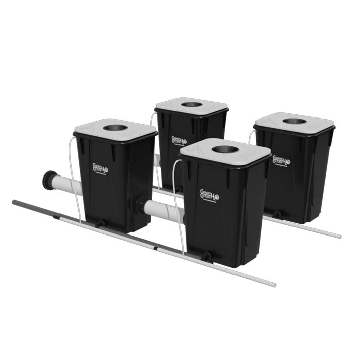 Current Culture 4-Site Multi-Mod Expansion Kit for Under Current Double Barrel XL13 with One-Site Lids (1 x 5.5" Net Pot)