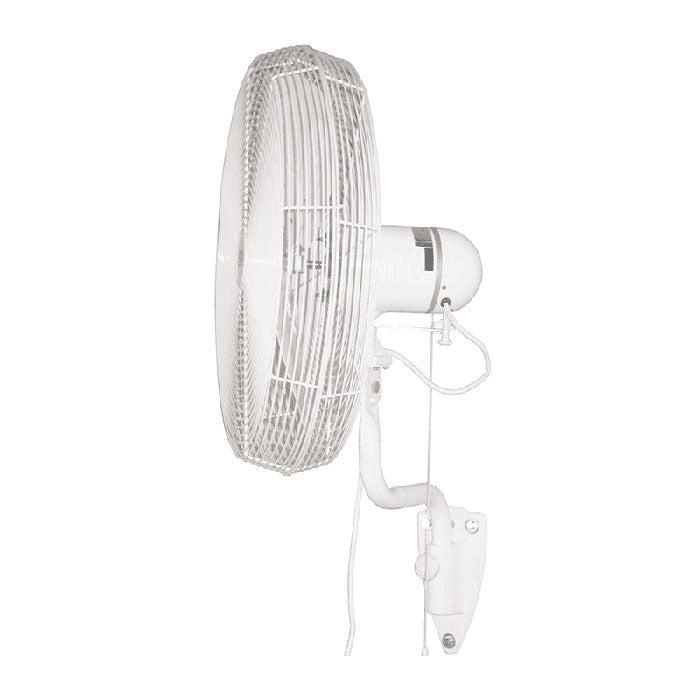 J&D Manufacturing Extreme Air Oscillating Wall Mount Fan, 24"