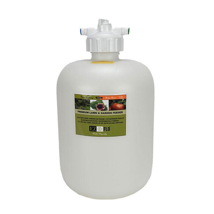 liquid organic fertilizer for drip irrigation EZ-Flo 2.5 Gallon Hose Bib Fertilizer Dispensing System