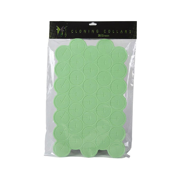 EZ Clone Green Cloning Collars, Pack of 35