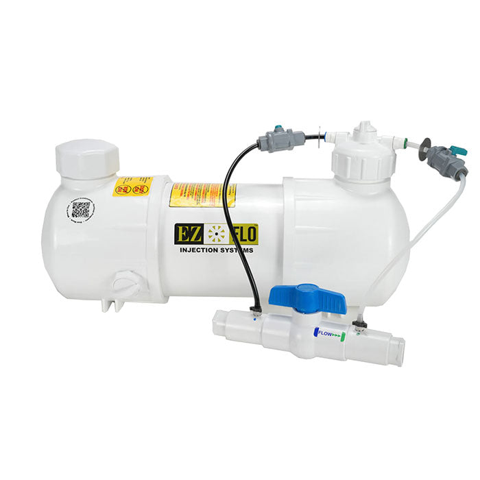 EZ-Flo EZKIT Main Line Fertilizer Dispensing System Kit with Fill Port & Coupler, 2.5 Gallon