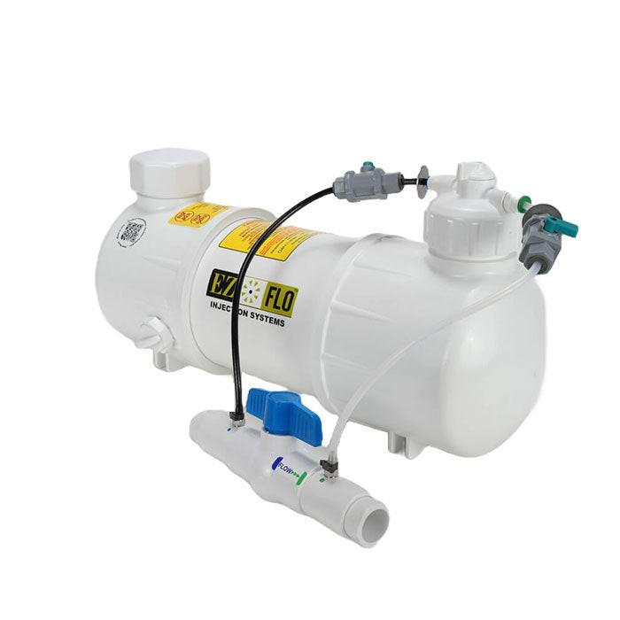 EZ-Flo EZKIT Main Line Fertilizer Dispensing System Kit with Fill Port & Coupler, 2.5 Gallon