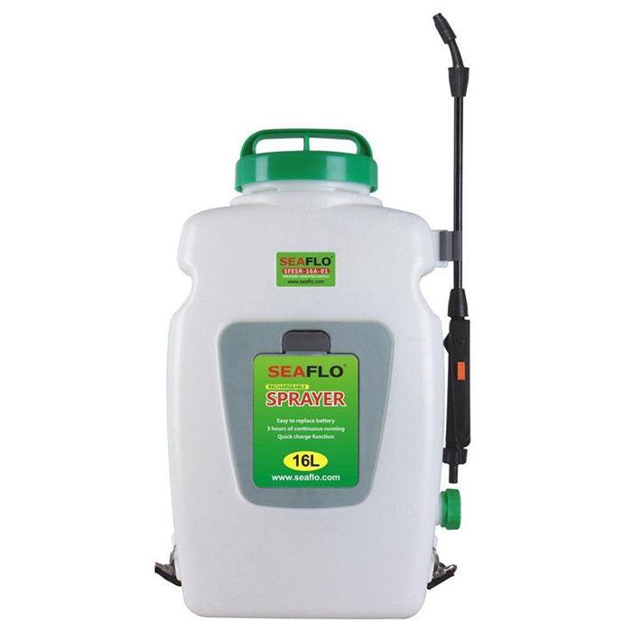 SEAFLO Electric Backpack Sprayer, 0.7 GPM, 4.2 Gallon