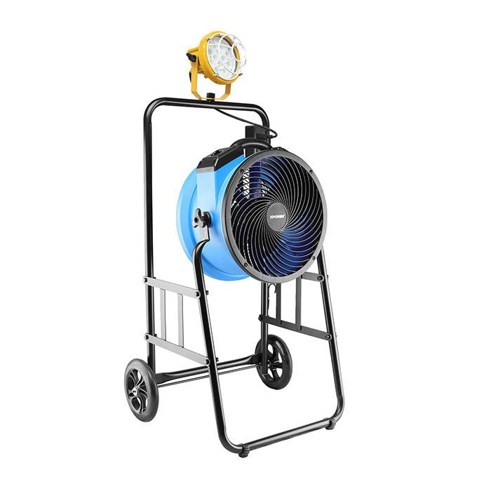 XPOWER FA-300K6 Mobile Cooling Fan & Light Kit