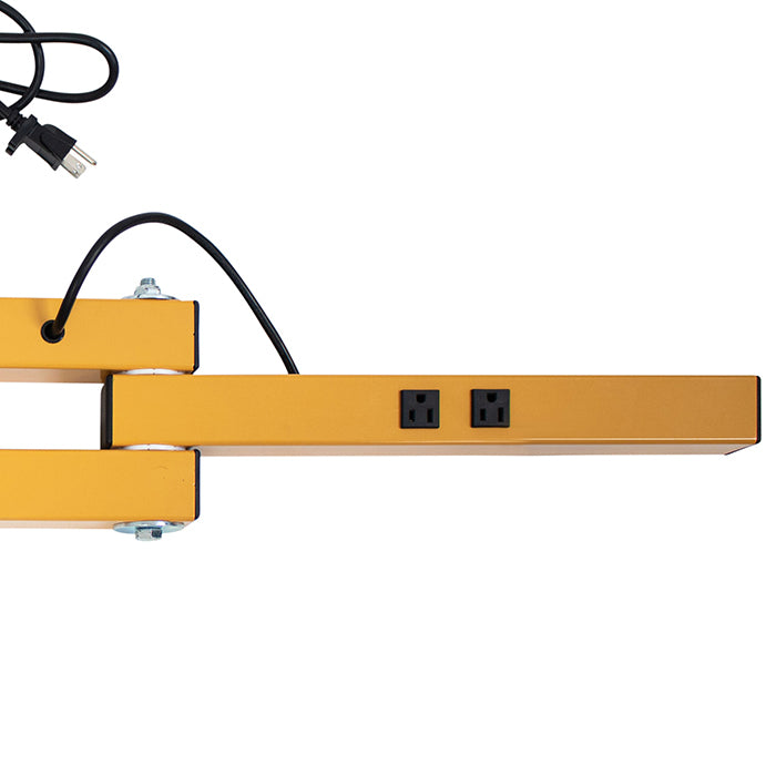 XPOWER FA-420K2 Wall Mount Warehouse Cooling Fan & Light Kit, 3600 CFM