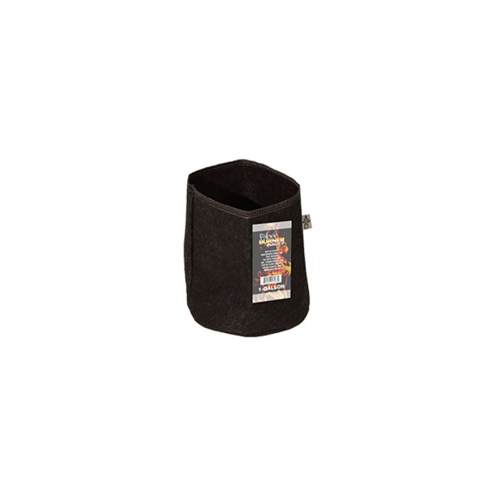 Spring Pot Burner 1 Gallon Fabric Pot, Black - Case of 400
