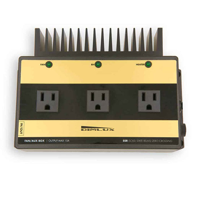 DimLux Auxiliary Box - 3 Outlets, 15A
