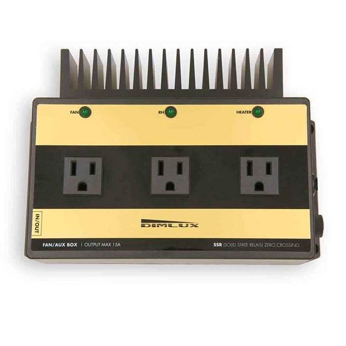 DimLux Auxiliary Box - 3 Outlets, 15A