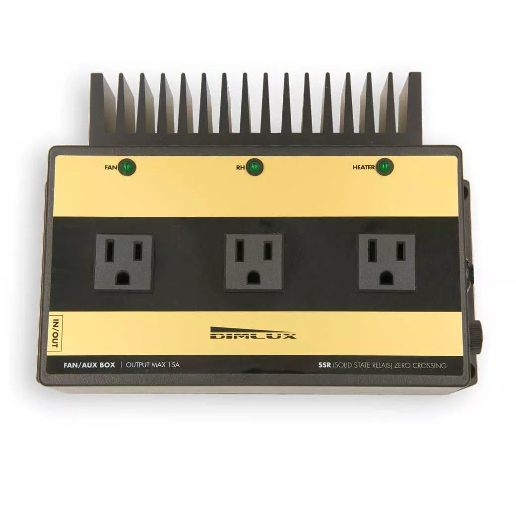 DimLux Auxiliary Box - 3 Outlets, 15A