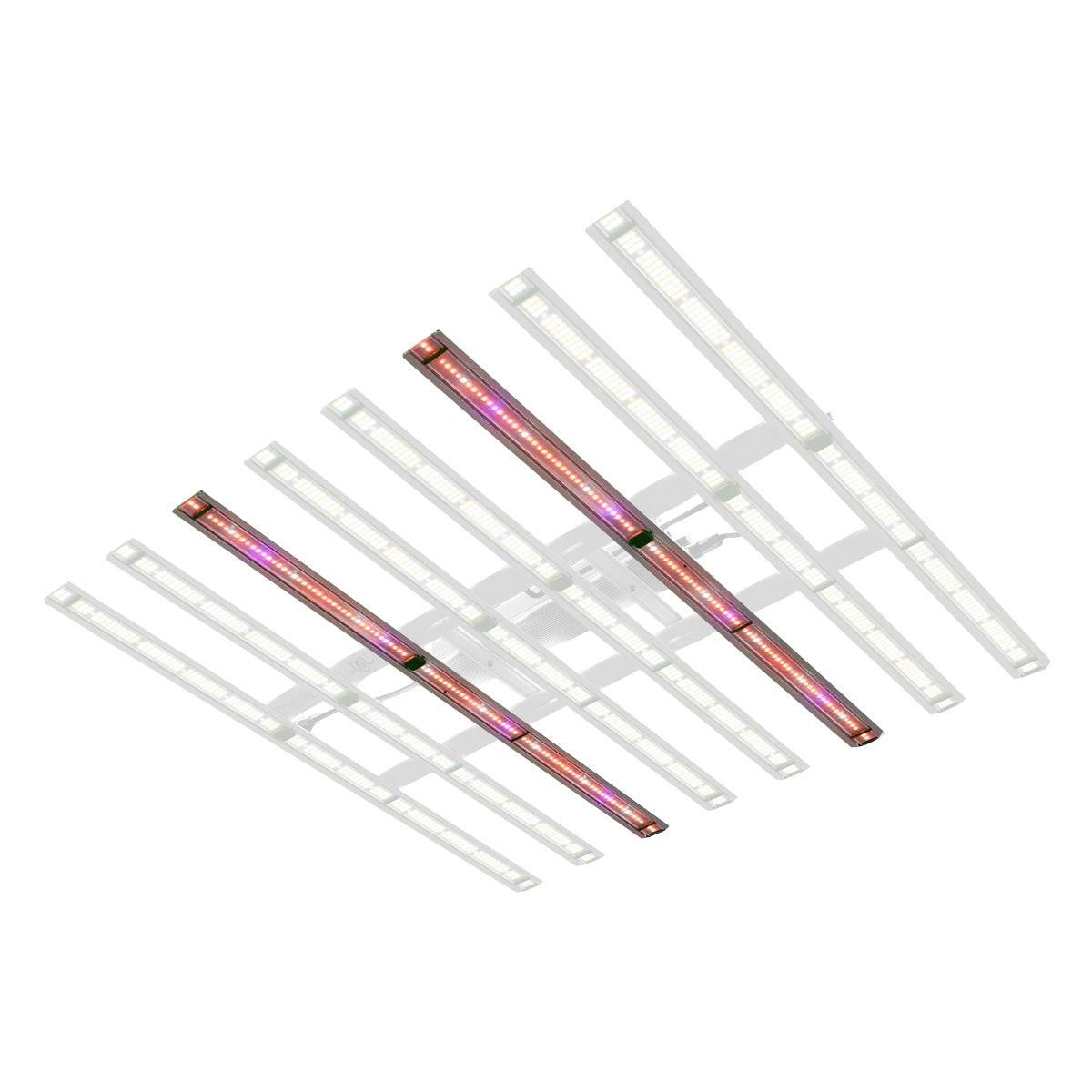 FloraFlex Far Red Retro Fit LED Grow Light Bar, Pack of 2