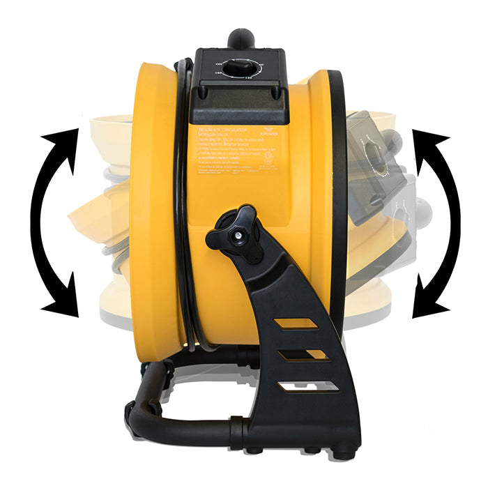 XPOWER FC-100 Multipurpose Pro Air Circulator Utility Fan, 11 Inch