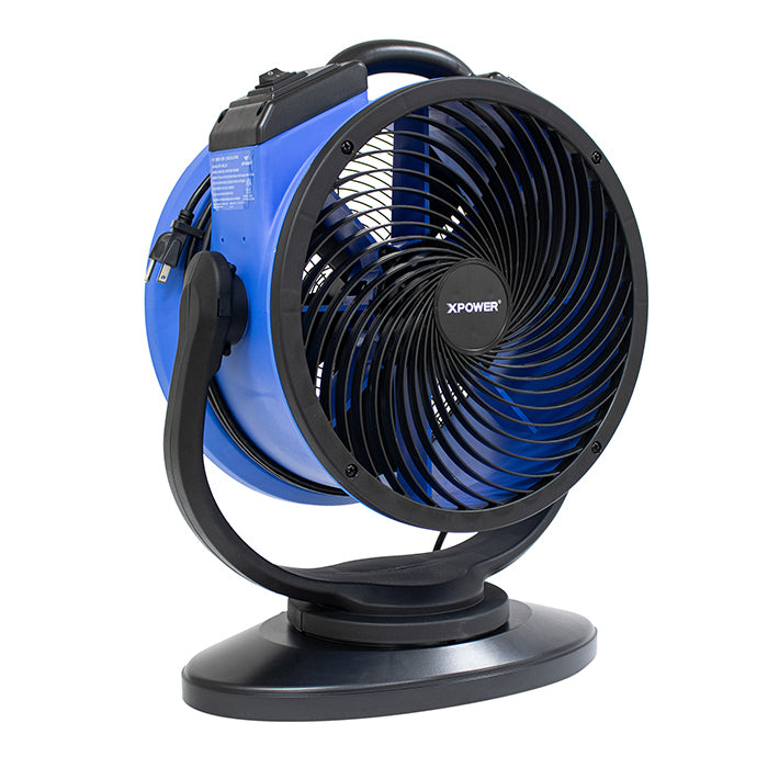 XPOWER FC-300S Oscillating Pro Air Circulator Utility Fan, 14 Inch