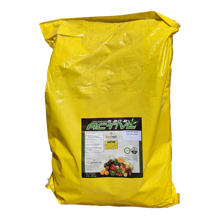 Ferticell Organic Active 2-20-2 Soluble Powder, 44 Pounds