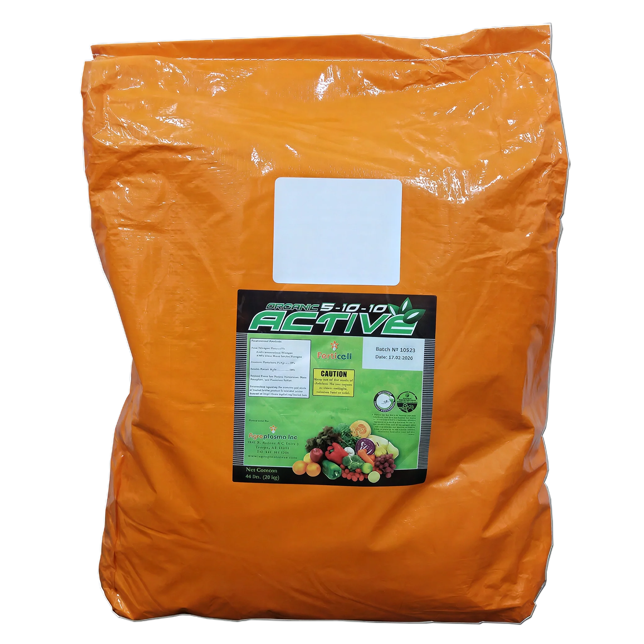 Ferticell Organic Active 5-10-10 Soluble Powder, 44 Pounds